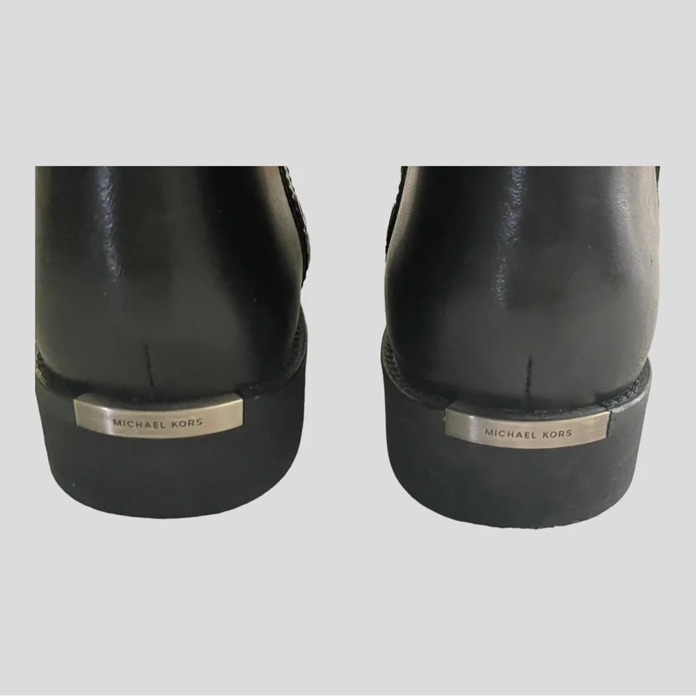 New! MICHAEL KORS DORA BLACK BOOTS SIZE 10